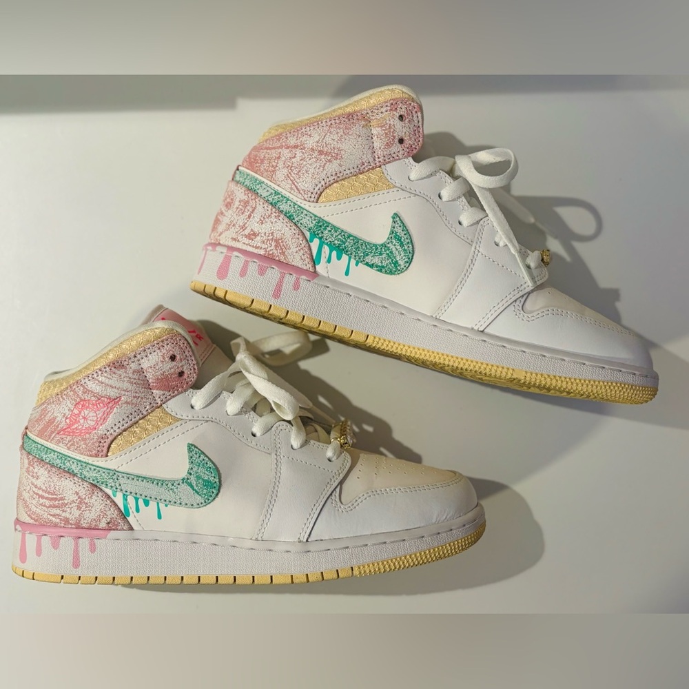JORDAN 1 ICE CREAM/PAINT DRIP GS